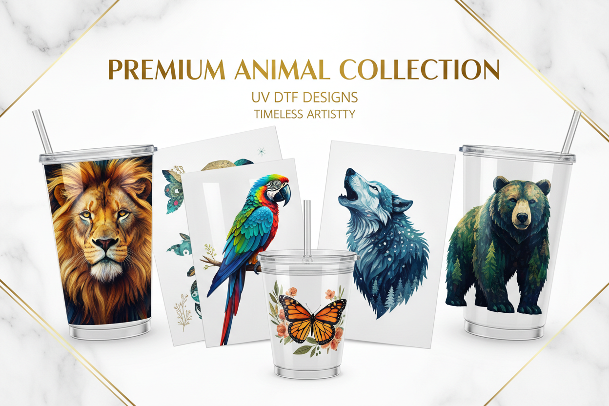 UVDTF Wraps- Animals