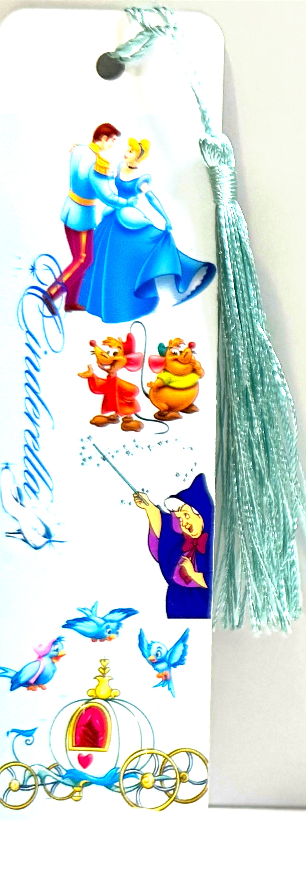 Metal Princess Bookmarks 1.5 x 6 - Double sided
