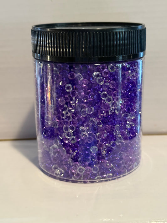 Acrylic Diamond Beads- 4th of July mix