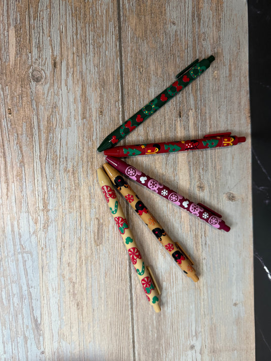 🎄 Festive Mouse Holiday Pens – Perfect Stocking Stuffers & Gift Add-Ons! 🎄