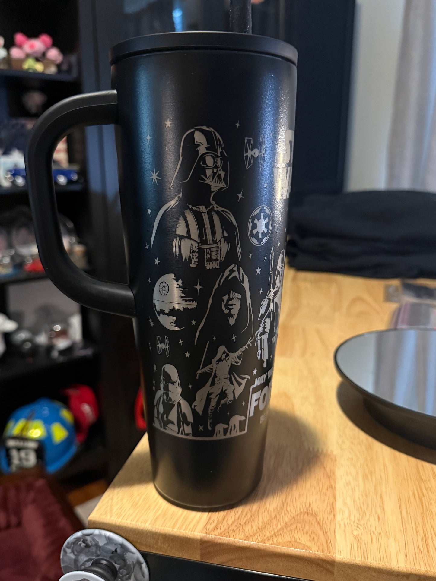 Galactic Wars - May the Force be with you - 40 oz. tumbler