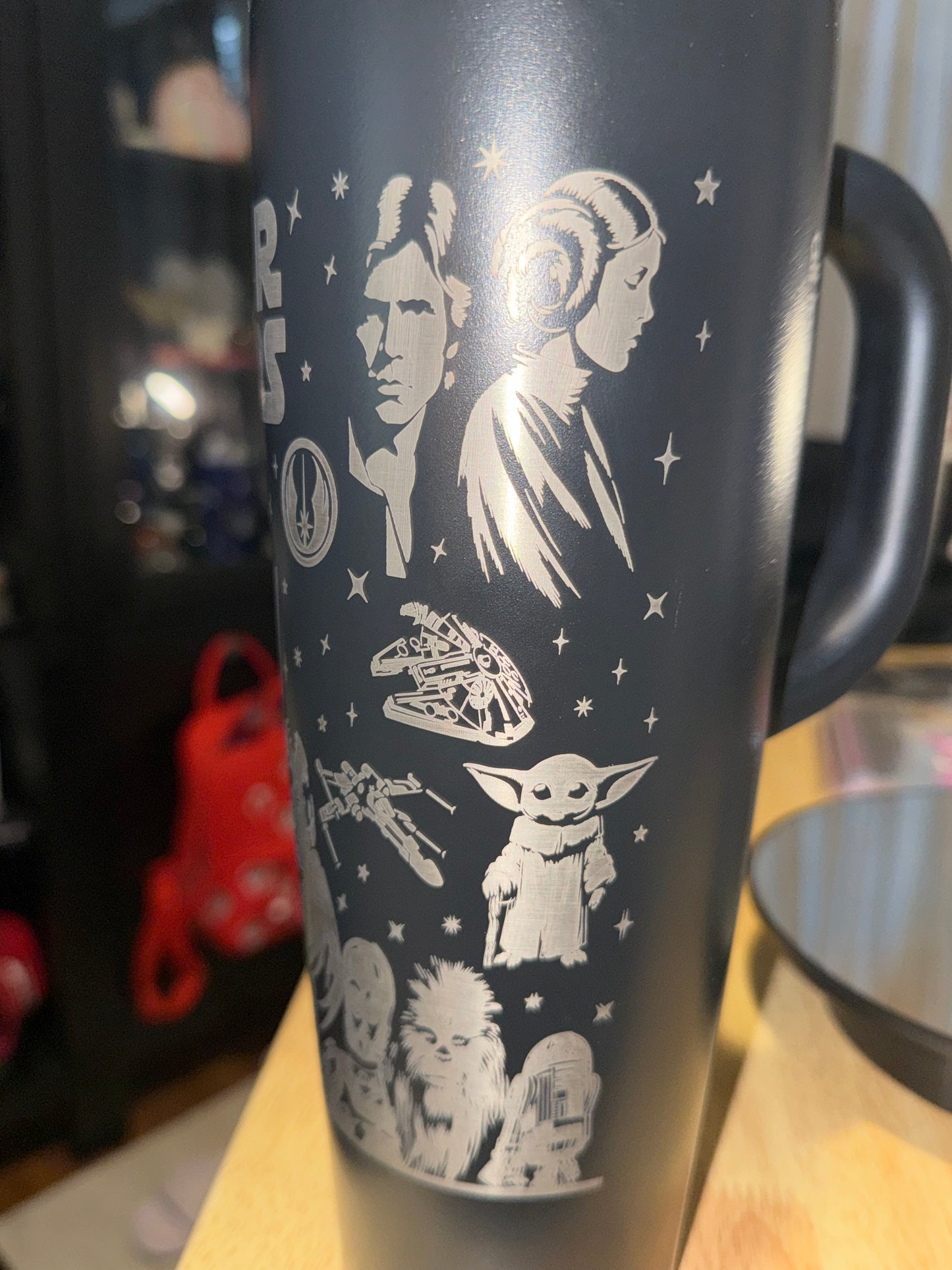 Galactic Wars - May the Force be with you - 40 oz. tumbler