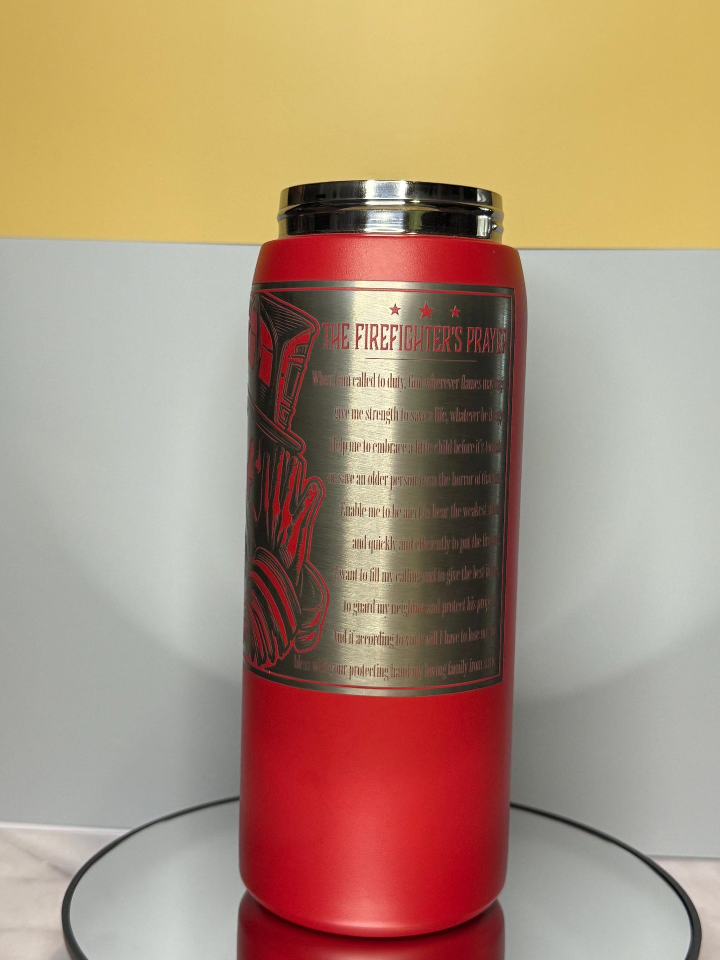 30oz. Owala Tumbler - Firefighters Prayer