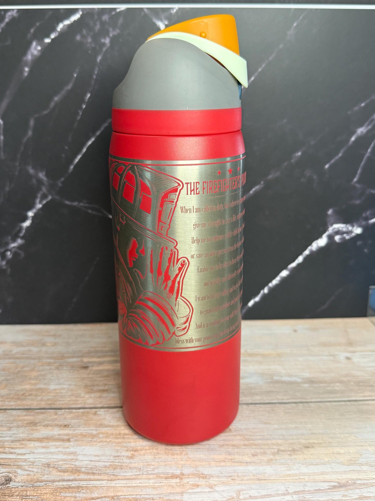 30oz. Owala Tumbler - Firefighters Prayer