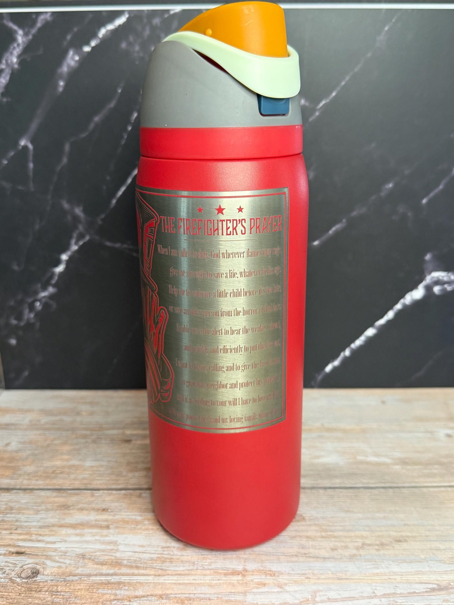 30oz. Owala Tumbler - Firefighters Prayer