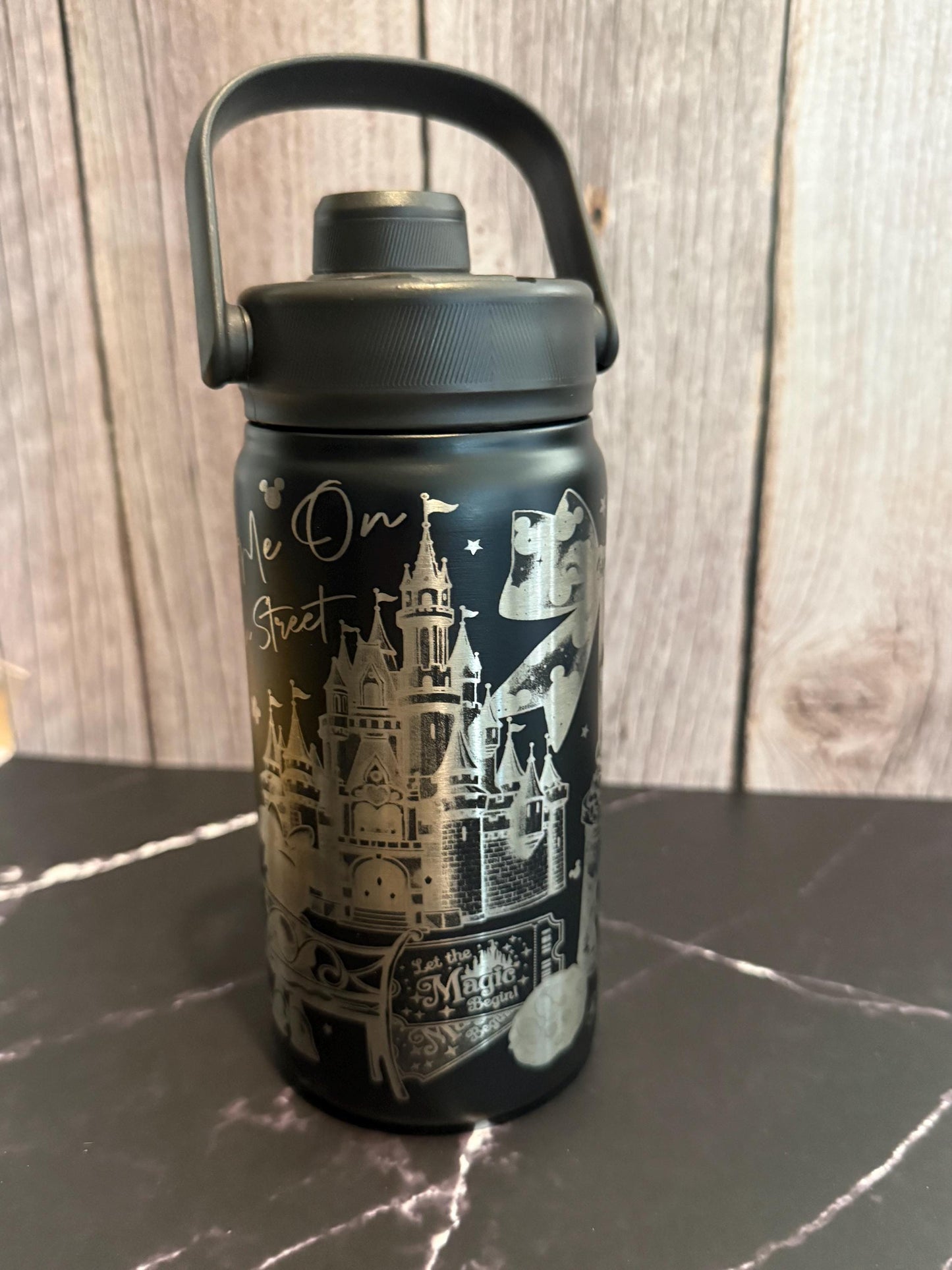 Meet Me on Main Street - 16oz. engraved tumbler