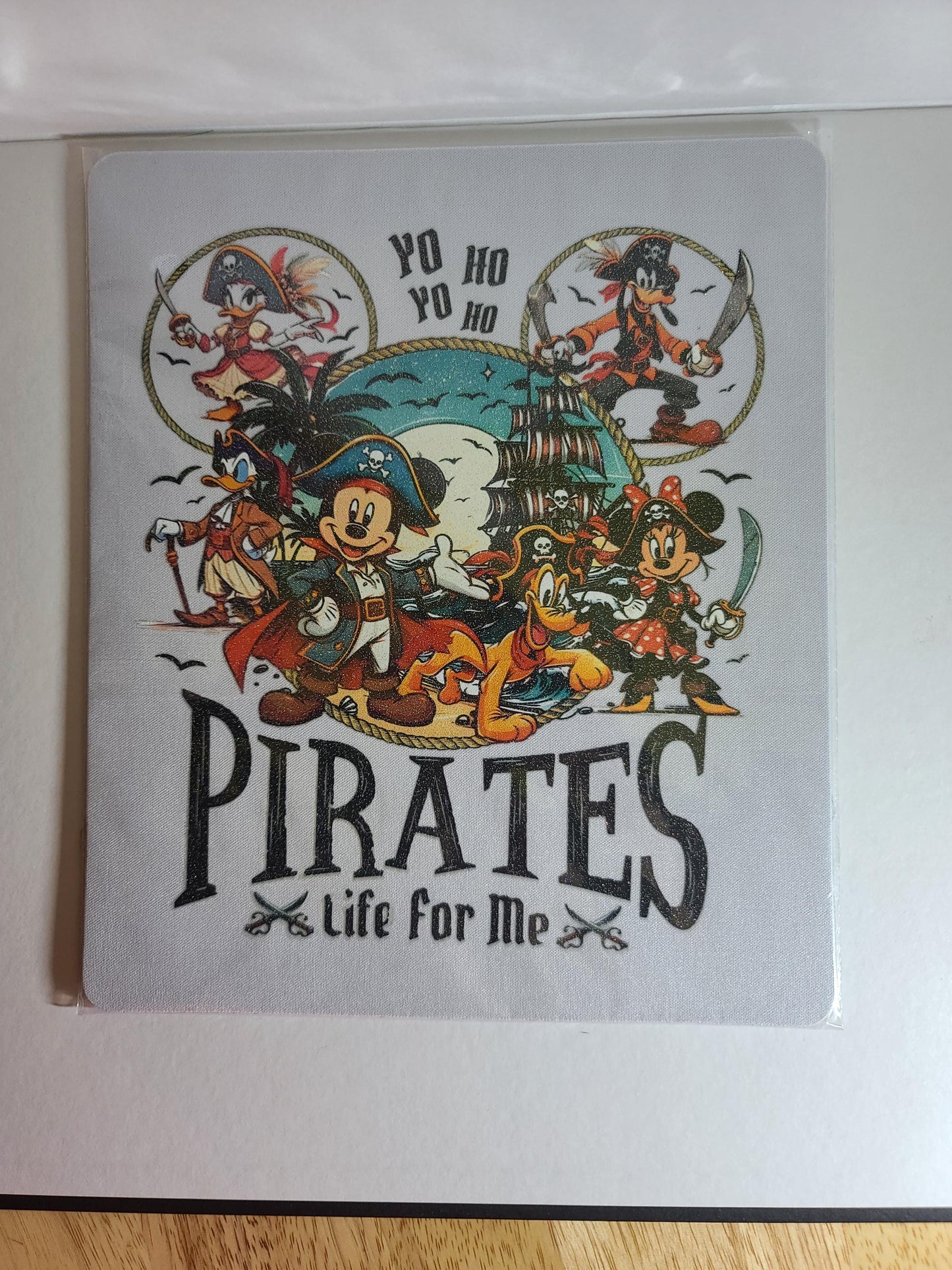 Mouse Pirates rubber mousepad