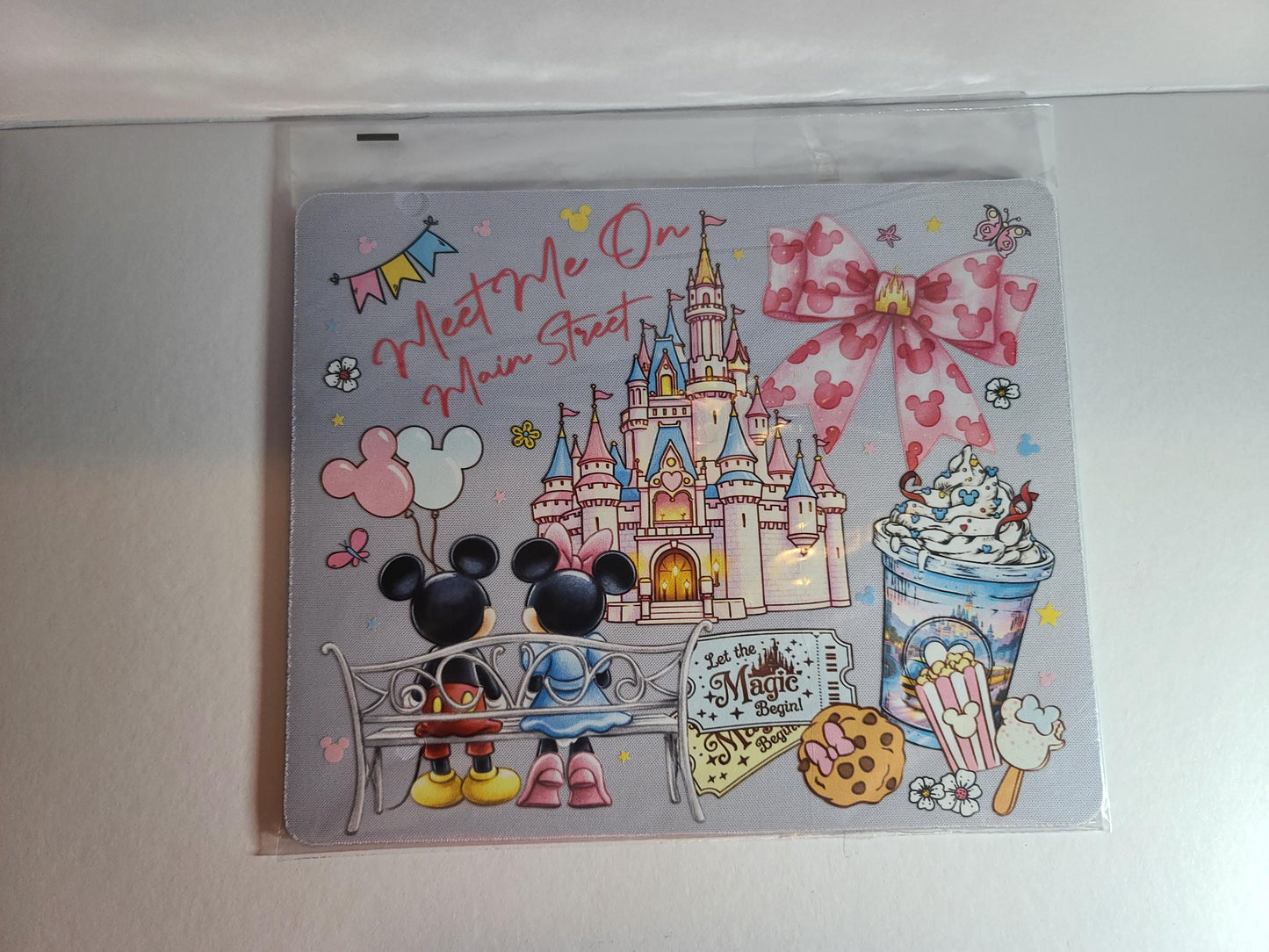 Meet me on Main Street Rubber Mousepad
