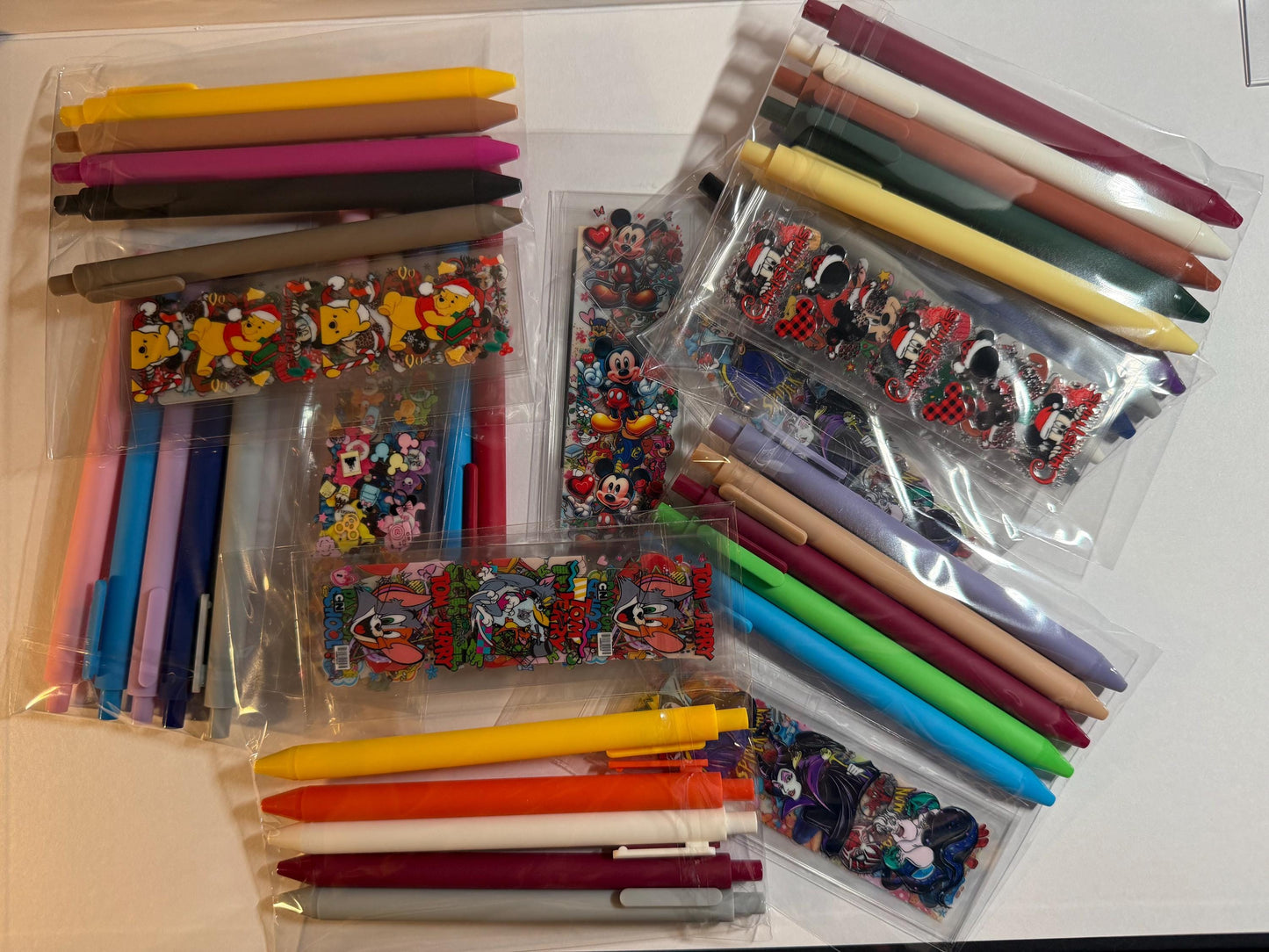 Random Pen and Pen Wrap sets (5 pens/5 wraps)